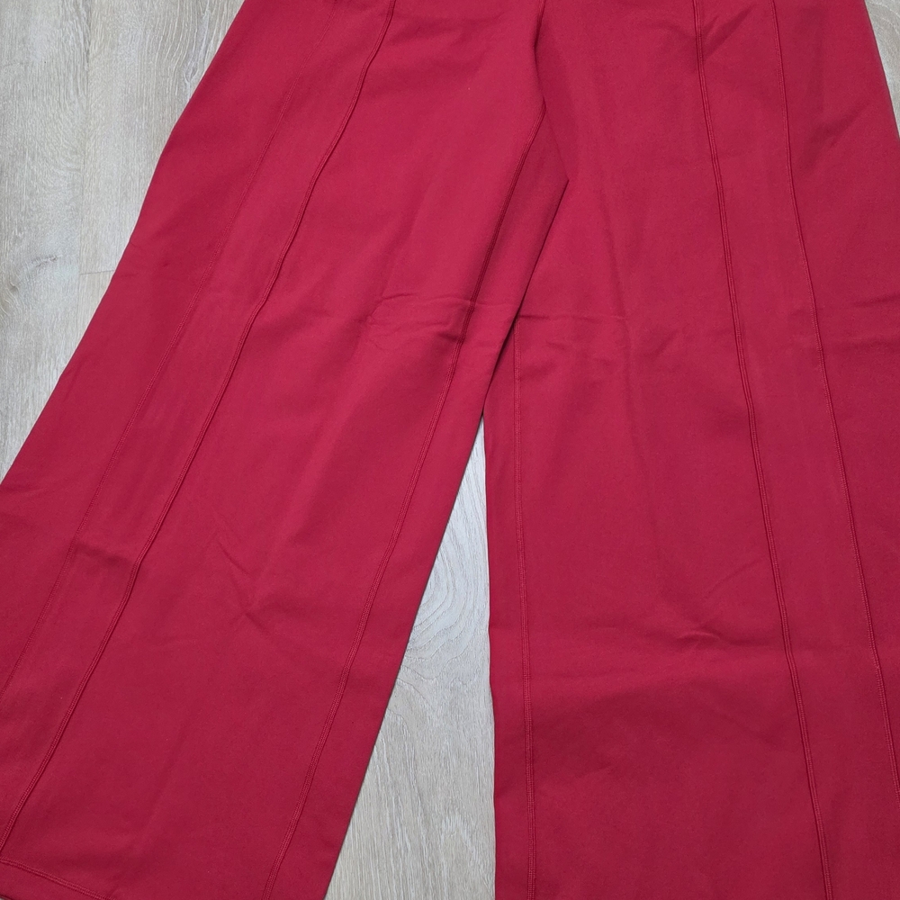 lululemon athletica Red Flare Pants
